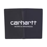 Carhartt Wip Svart/Vit Vegas Vertikal Plånbok Black, Herr