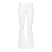 Mother Vita Denim Jeans White, Dam