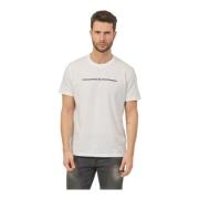 Harmont & Blaine Herr 3D Logo T-shirt Vit White, Herr