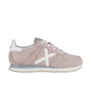 Munich Retro Running Sneaker La Massana Pink, Dam