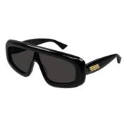 Bottega Veneta Black/Grey Sunglasses Bv1281S Black, Unisex