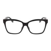 Fendi Cat Eye Acetatglasögon Black, Unisex