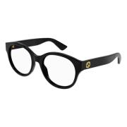 Gucci Svarta Glasögonbågar Gg1580O Black, Unisex
