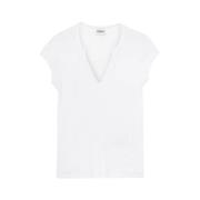 Dondup Stiliga Dam T-Shirts White, Dam