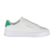 Tommy Hilfiger Sportig Vit Sneaker med Logodetaljer White, Herr