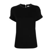 Brunello Cucinelli Svarta T-shirts & Polos för kvinnor Black, Dam