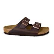 Birkenstock Läder Herrsandaler Vår/Sommar Kollektion Brown, Herr