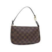 Louis Vuitton Vintage Pre-owned Canvas louis-vuitton-vskor Brown, Dam