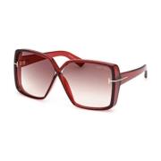 Tom Ford Stiliga Solglasögon för Modemedvetna Individer Brown, Unisex