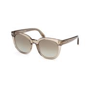 Tom Ford Stilrena Solglasögon för Modemedvetna Individer Gray, Unisex