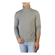 Cashmere Company 100% Cashmere Sweater Höst/Vinter Herr Gray, Herr