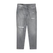Dondup Klassiska 5-ficks Jeans Gray, Dam