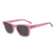 Chiara Ferragni Collection Pink Glitter/Grey Sunglasses CF 1006/S Pink...