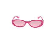 Gucci Stiliga Solglasögon med Unik Design Pink, Dam