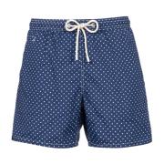 Saint Barth Mini Polka Dot Boxer Badkläder Multicolor, Herr