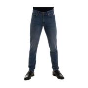 Roy Roger's Slim Fit Stretch Denim Jeans Blue, Herr