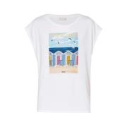 Liu Jo Casual Bomull T-shirt White, Dam