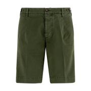 Re-Hash Grön Bermuda Shorts Slim Fit Green, Herr