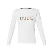 Liu Jo T-Shirt Tf3285 J0088 White, Dam