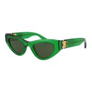 Bottega Veneta Stiliga solglasögon Bv1142S Green, Dam