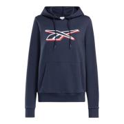 Reebok Grafisk Vector OTH Hoodie Blue, Dam