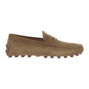 Tod's Mocka Loafers med Remdetalj Beige, Herr