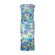 Patrizia Pepe Färgstark Bodycon Klänning med Print Multicolor, Dam