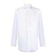 Etro Vita Skjortor för Män White, Herr