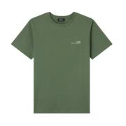 A.p.c. Paris T-shirt i grön Green, Herr