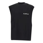 Purple Brand Stiliga T-shirts och Polos i Svart Black, Herr