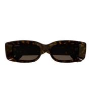 Gucci Stiliga solglasögon Gg1528S 002 Brown, Unisex