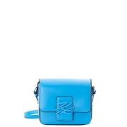 Karl Lagerfeld Cross Body Bags Blue, Dam