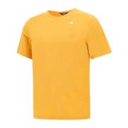 K-Way Gula T-shirts och Polos Yellow, Herr