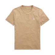 Ralph Lauren Kortärmad T-shirt Tan/Cream Brown, Herr