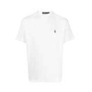 Ralph Lauren Broderad Logga Frotté T-shirt White, Herr