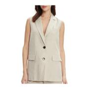 Marella Palk Jacka Beige, Dam