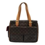 Louis Vuitton Vintage Pre-owned Canvas totevskor Brown, Dam