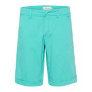 Cream Chino Shorts & Knickers Atlantis Blue, Dam