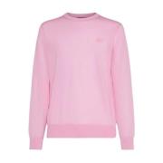 Dsquared2 Fin Virgin Wool Stickad Tröja - Rosa Pink, Herr