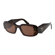 Prada Stiliga solglasögon med 0PR 17Ws design Brown, Dam