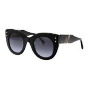 Carolina Herrera Stiliga solglasögon HER 0127/S Black, Dam