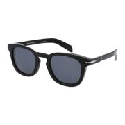 Eyewear by David Beckham Stiliga solglasögon DB 7030/S Black, Herr