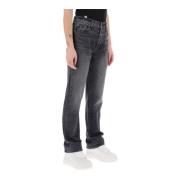 Amiri Straight Jeans Gray, Dam