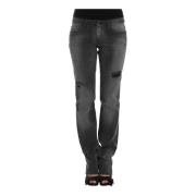 Costume National Straight Jeans Gray, Dam