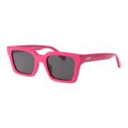Off White Stiliga Solglasögon Palermo Kollektion Pink, Unisex