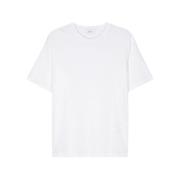 Lardini Vit Crew Neck T-shirt White, Herr