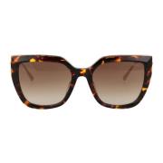 Chopard Stiliga solglasögon Sch319M Brown, Dam