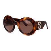 Gucci Stiliga solglasögon Gg1647S Brown, Dam