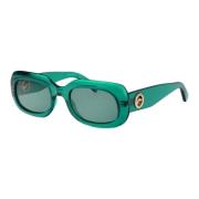 Longchamp Stiliga solglasögon Lo716S Green, Dam