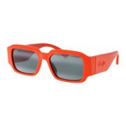 Maui Jim Stiliga Kupale solglasögon för sommaren Orange, Unisex